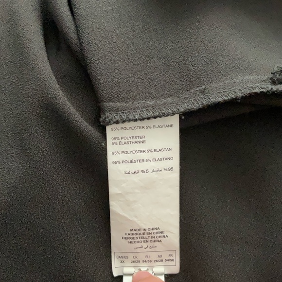 Additional Elle Black Open Front Blazer 3XL - Picture 7 of 7